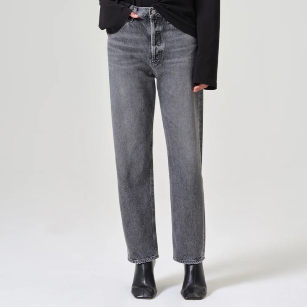 Agolde 90s mid-rise straight ankle jeans